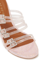 Pierra 100 PVC Heeled Sandals